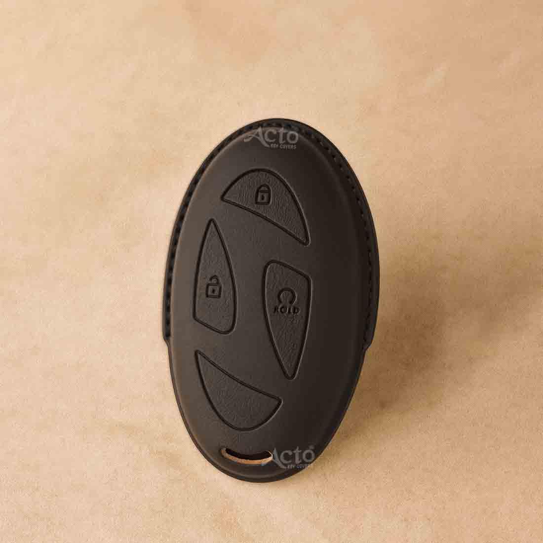 ACTO Premium PU Leather Key Cover Compatible with Hyundai Venue